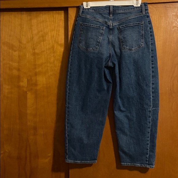 Old Navy High Rise Barrel Leg Jeans - Picture 2 of 12